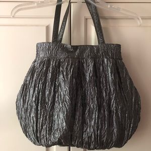 Grey purse, Maurice’s, medium size